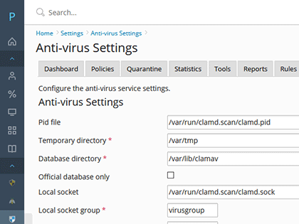 Antivirus ClamAV