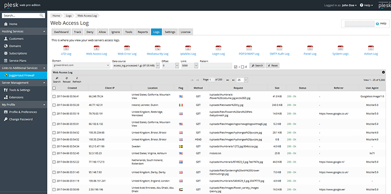 Web Access Log