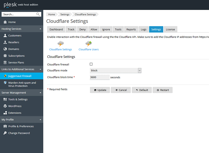 Cloudflare Support