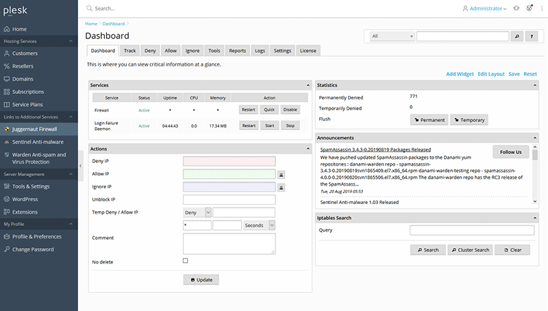 Dashboard Improvements