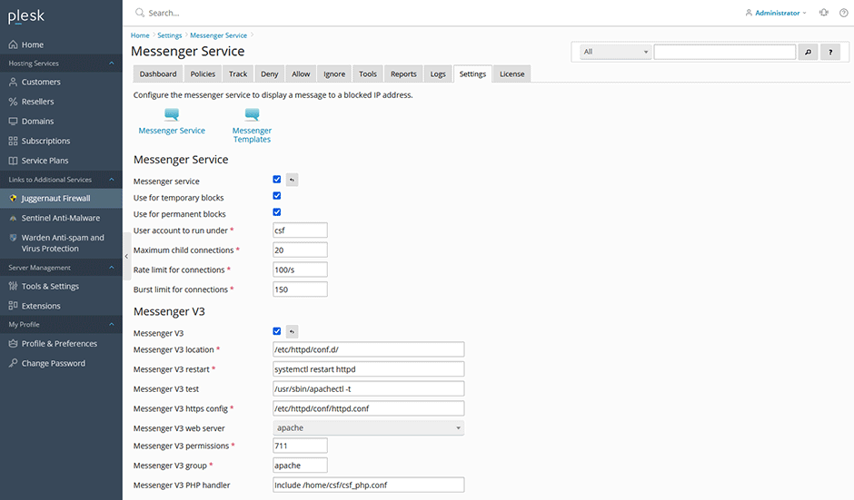 Messenger V3 Support