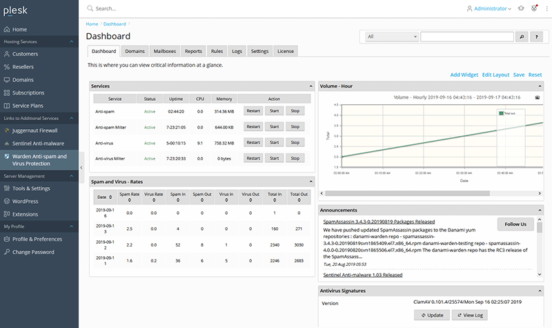 Dashboard Improvements