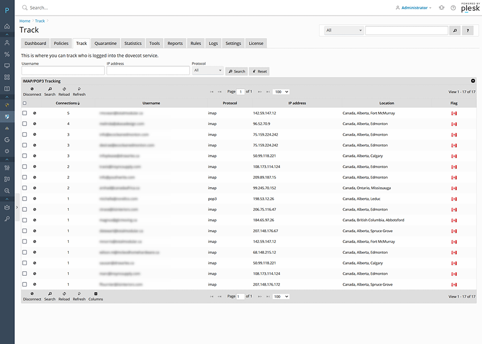 IMAP/POP3 Tracking