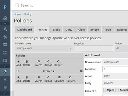 Geographic Access Policies