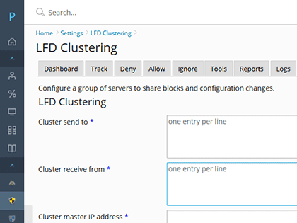 Multi-Server Security Clustering