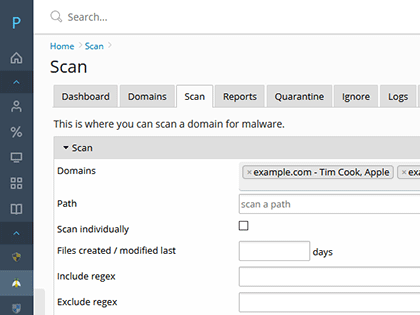 On-demand Scanning