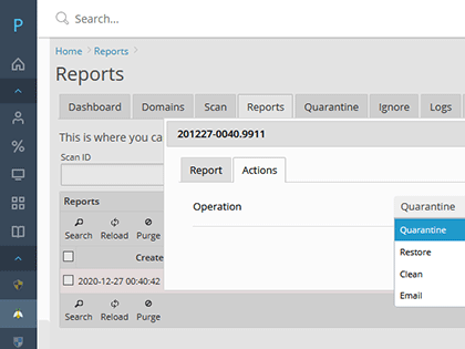 Automated Malware Cleaning