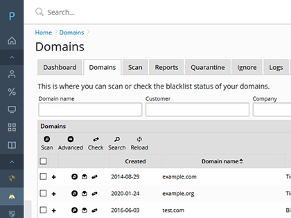 Domain Reputation Monitoring