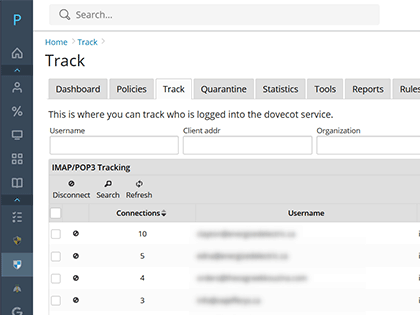 Client Connection Monitoring