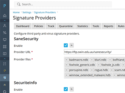 Extended Threat Signatures